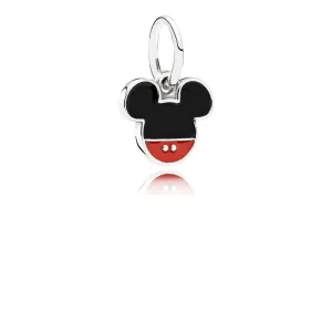 (image for) PANDORA Disney, Mickey Icon Dangle Charm, Mixed Enamel - 791461ENMX