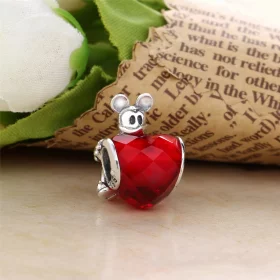 PANDORA Disney, Mickey Love Heart Charm - 797168NFR PANDORA Disney, Mickey Love Heart Charm - 797168NFR