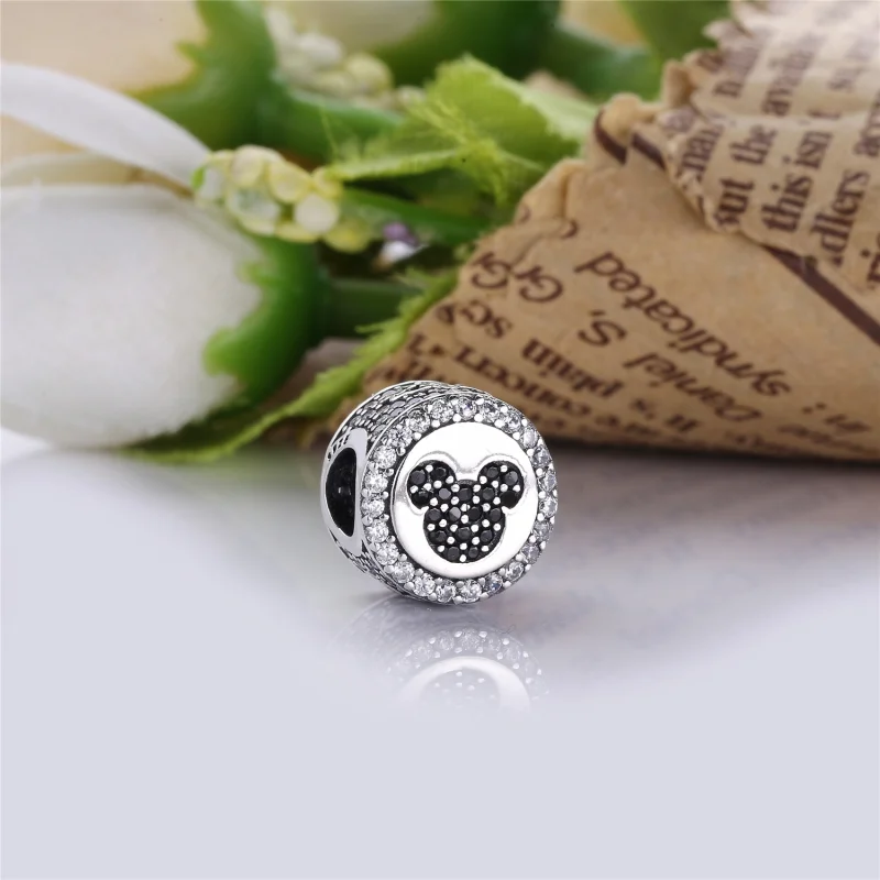 (image for) PANDORA Disney, Mickey Minnie Sparkling Icons Charm - 791958NCK - View 2