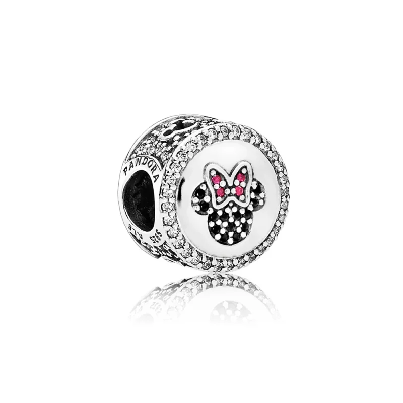 (image for) PANDORA Disney, Mickey Minnie Sparkling Icons Charm - 791958NCK - Product Image