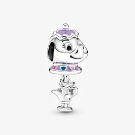 PANDORA Disney, Mrs. Potts & Chip Charm - 799015C01 PANDORA Disney, Mrs. Potts & Chip Charm - 799015C01