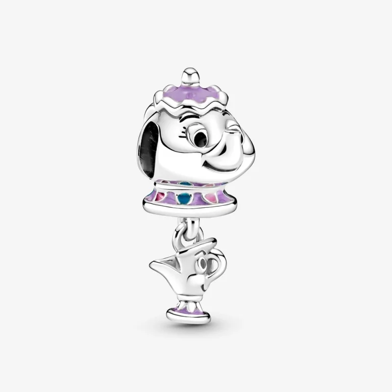 (image for) PANDORA Disney, Mrs. Potts & Chip Charm - 799015C01 - Product Image