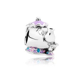 PANDORA Disney, Mrs. Potts & Chip Charm, Mixed Enamel - 792141ENMX PANDORA Disney, Mrs. Potts & Chip Charm, Mixed Enamel - 792141ENMX