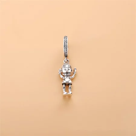 PANDORA Disney, Pinocchio Dangle Charm, Clear CZ - 797489CZ