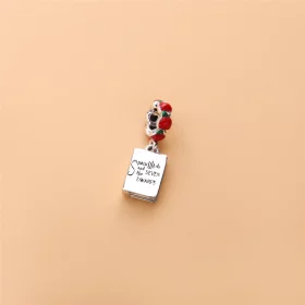 PANDORA Disney, Snow White & The Seven Dwarfs Book Dangle Charm, Mixed Enamel - 797167ENMX PANDORA Disney, Snow White & The Seven Dwarfs Book Dangle Charm, Mixed Enamel - 797167ENMX