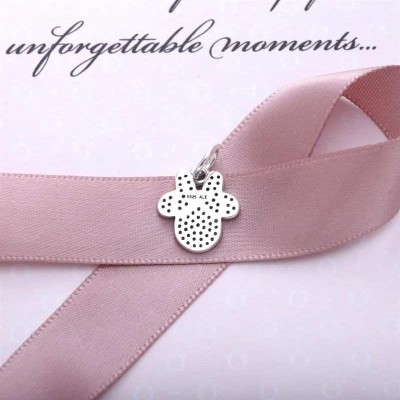 (image for) PANDORA Disney, Sparkling Minnie Icon Dangle - 791447CZ - View 3