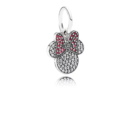 PANDORA Disney, Sparkling Minnie Icon Dangle - 791447CZ