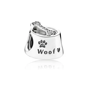 (image for) PANDORA Dog Bowl Charm - 791708CZ