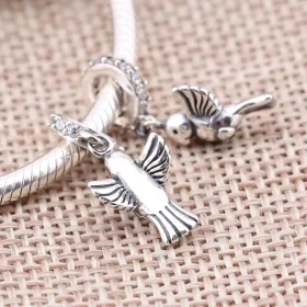 PANDORA Dove of Peace Pendant Charm - 791394CCZ PANDORA Dove of Peace Pendant Charm - 791394CCZ