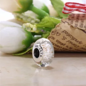 PANDORA Effervescence Charm, Murano Glass & Clear CZ - PL00064-1 PANDORA Effervescence Charm, Murano Glass & Clear CZ - PL00064-1