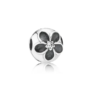 (image for) PANDORA Enamel Flower Clip - 791408CZ