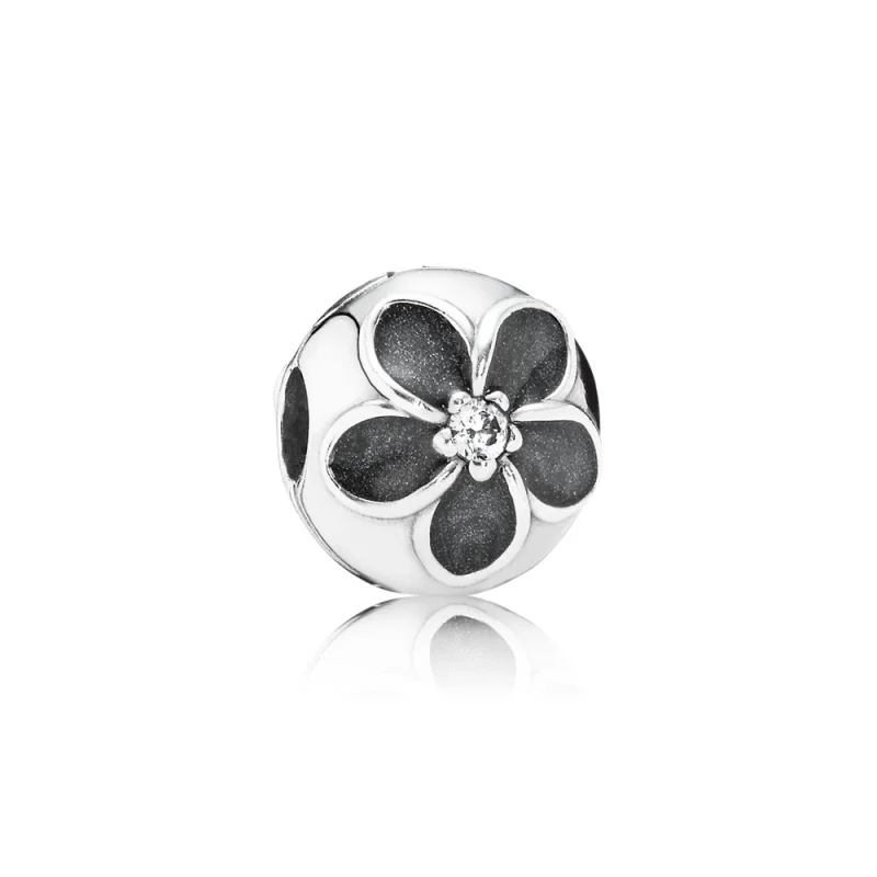 (image for) PANDORA Enamel Flower Clip - 791408CZ - Product Image
