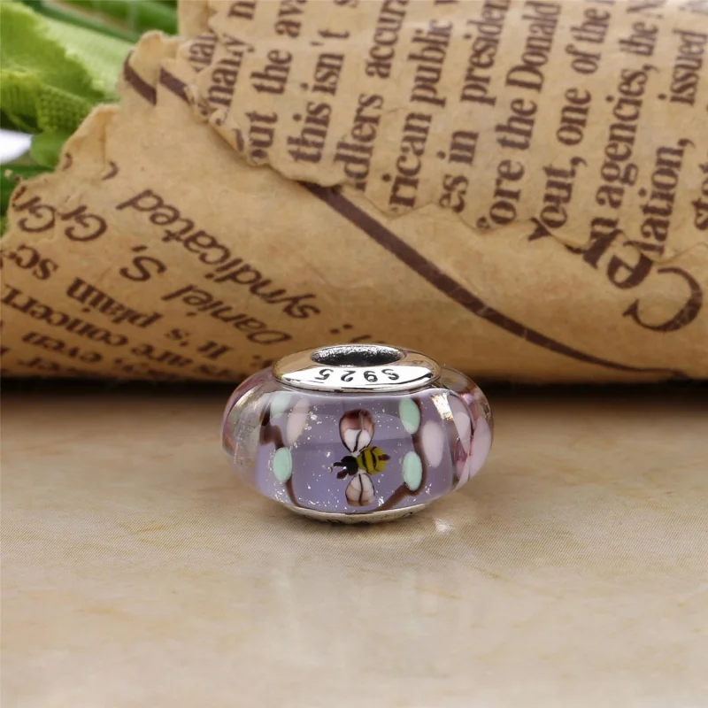 (image for) PANDORA Enchanted Garden Charm, Murano Glass - 797014 - View 3