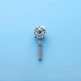 PANDORA Enchanted Heart Tassel Dangle Charm - 797037 PANDORA Enchanted Heart Tassel Dangle Charm - 797037