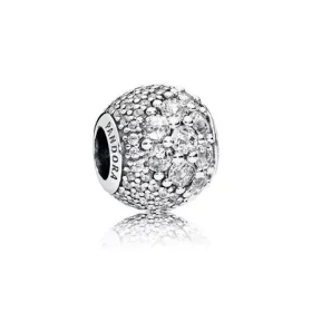 PANDORA Enchanted Pavé Charm, Clear CZ - 797032CZ PANDORA Enchanted Pavé Charm, Clear CZ - 797032CZ