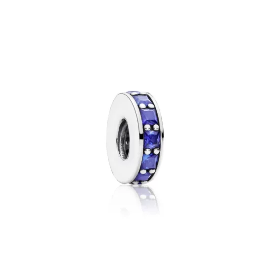 PANDORA Eternity, Royal Blue Crystal Spacer - 791724NCB