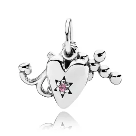 PANDORA Faith, Hope and Love Trinity Pendant Charm - 791120CZS