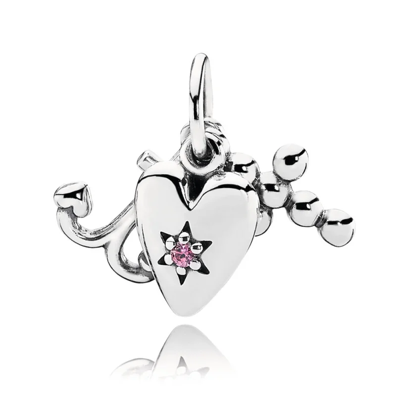 (image for) PANDORA Faith, Hope and Love Trinity Pendant Charm - 791120CZS - Product Image