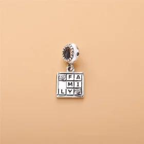 PANDORA Family Game Night Dangle Charm, Clear CZ - 797626CZ PANDORA Family Game Night Dangle Charm, Clear CZ - 797626CZ