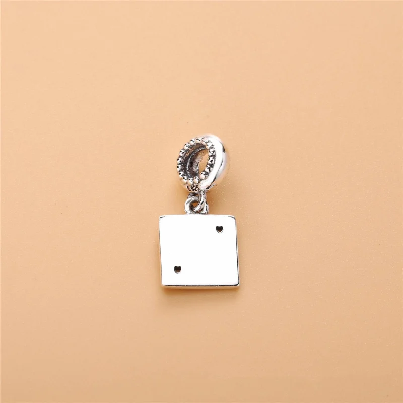 (image for) PANDORA Family Game Night Dangle Charm, Clear CZ - 797626CZ - View 3