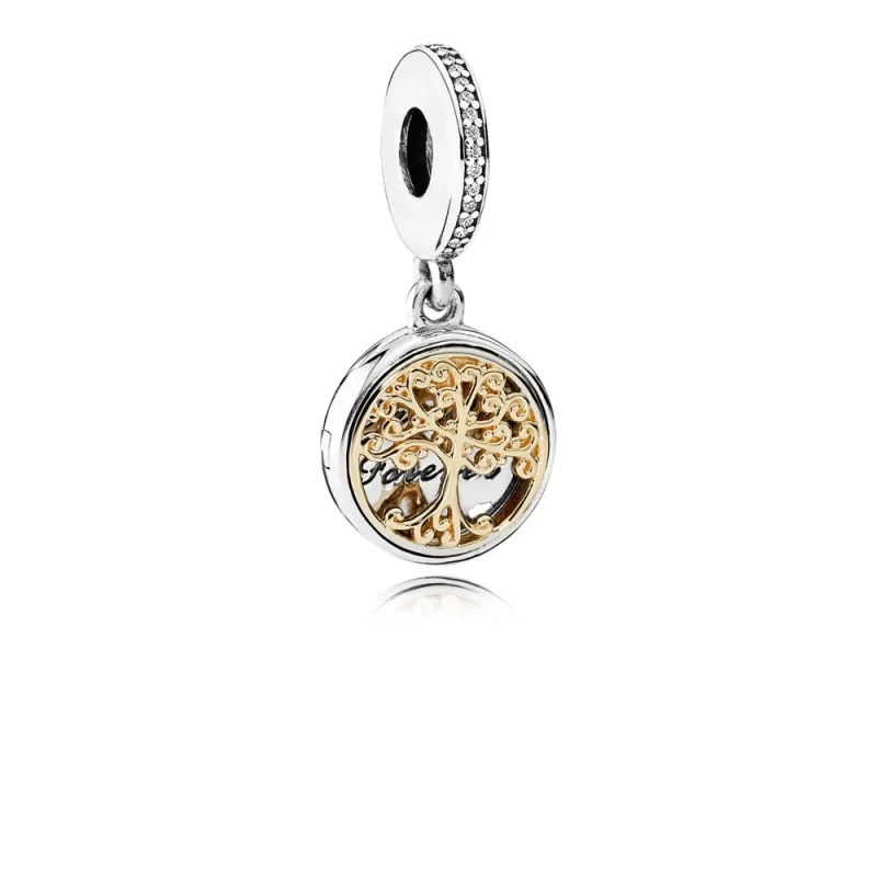 (image for) PANDORA Family Roots Pendant Charm - 791988CZ - Product Image