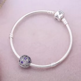 PANDORA Fancy Purple Cosmic Stars Clip - 791286CFPMX PANDORA Fancy Purple Cosmic Stars Clip - 791286CFPMX