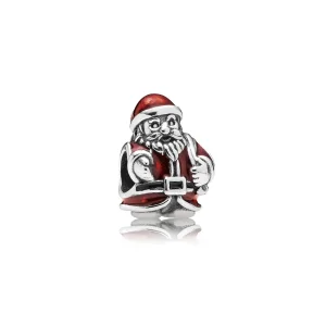 (image for) PANDORA Father Christmas Charm - 791231ENMX