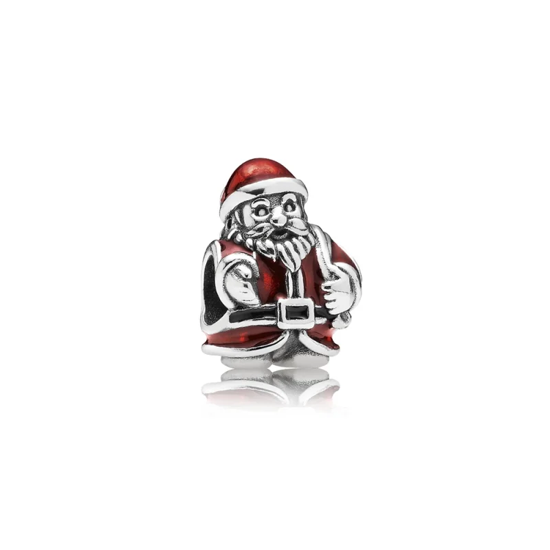 (image for) PANDORA Father Christmas Charm - 791231ENMX - Product Image
