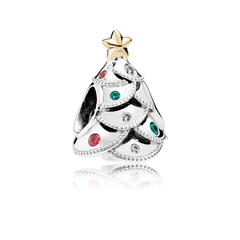 (image for) PANDORA Festive Tree Charm - 791999CZRMX - Product Image