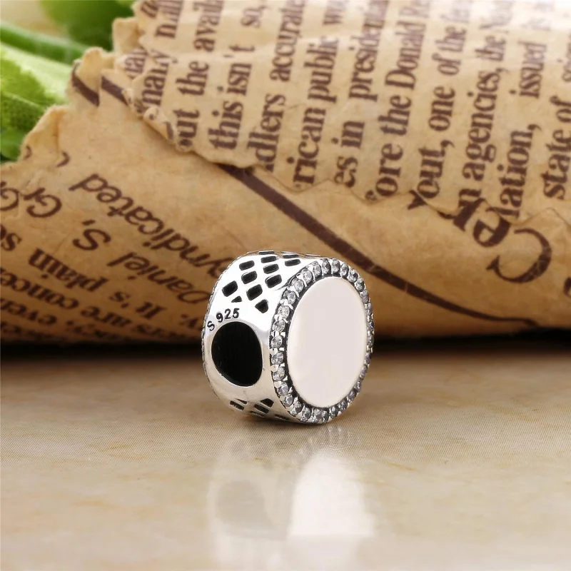 (image for) Pandora Fleur De Lis Enamel Charm - ENG792016CZ_7 - View 3