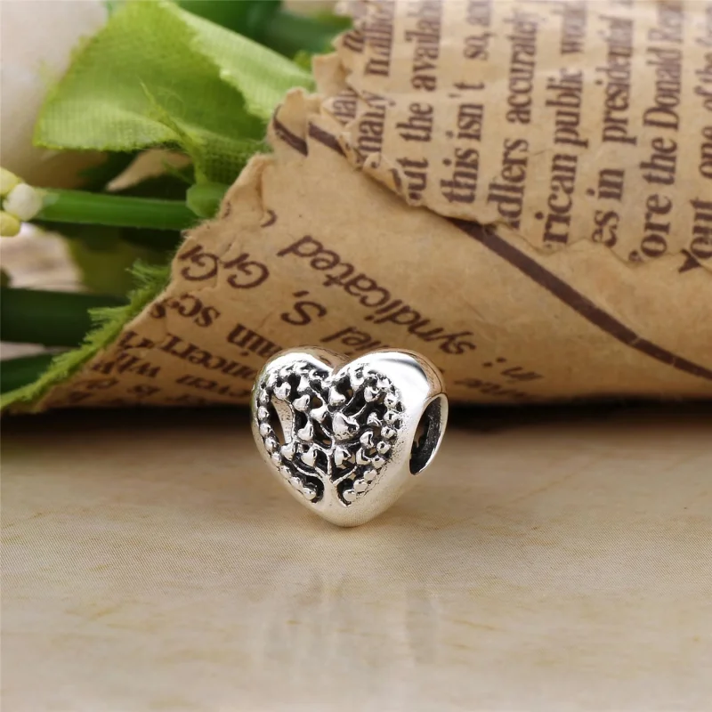 (image for) PANDORA Flourishing Hearts Charm - 797058 - View 3
