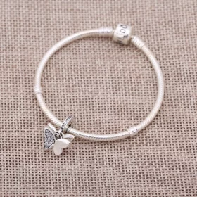 PANDORA Fluttering Butterflies Pendant Charm - 791844CZ PANDORA Fluttering Butterflies Pendant Charm - 791844CZ