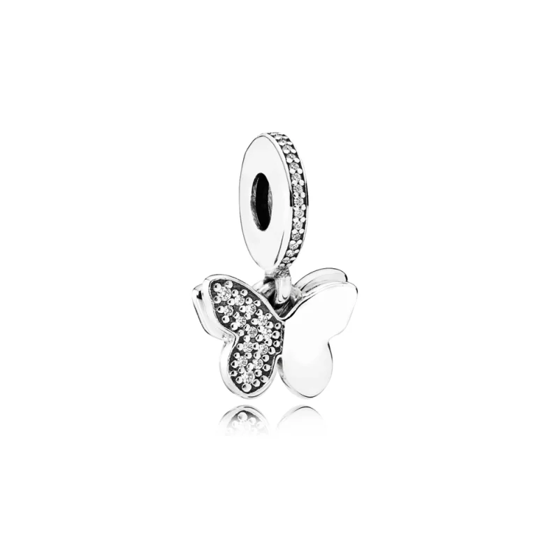 (image for) PANDORA Fluttering Butterflies Pendant Charm - 791844CZ - Product Image