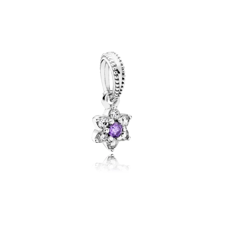 (image for) PANDORA Forget Me Not Pendant Charm - 791833ACZ - Product Image