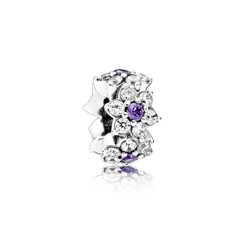 (image for) PANDORA Forget Me Not Spacer - 791834ACZ - Product Image