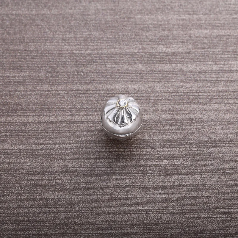 (image for) PANDORA Friendship Flower Clip, Clear Cz Charm - 790988CZ - View 2