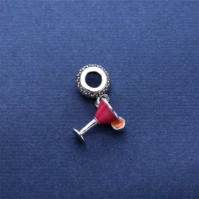 PANDORA Fruity Cocktail, Mixed Enamel Clear CZ Dangle Charm - 792153ENMX PANDORA Fruity Cocktail, Mixed Enamel Clear CZ Dangle Charm - 792153ENMX