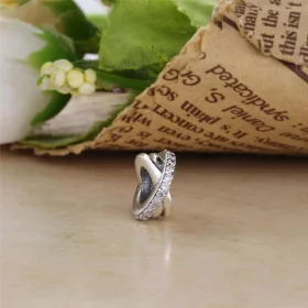 PANDORA Galaxy Spacer Clip, Clear CZ - 791994CZ PANDORA Galaxy Spacer Clip, Clear CZ - 791994CZ