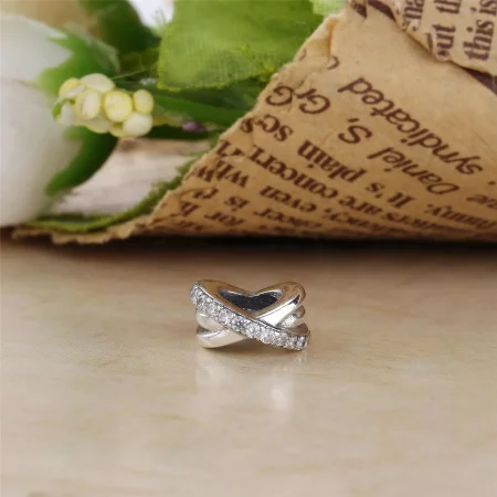 PANDORA Galaxy Spacer Clip, Clear CZ - 791994CZ