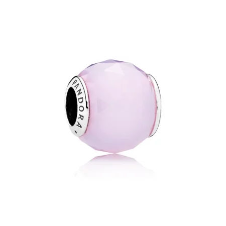 PANDORA Geometric Facets Charm, Opalescent Pink Crystal - 791722NOP PANDORA Geometric Facets Charm, Opalescent Pink Crystal - 791722NOP