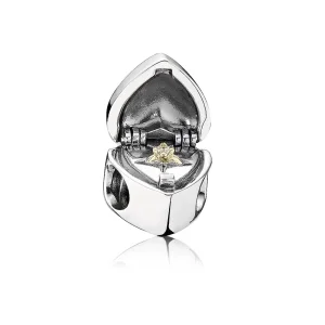 (image for) PANDORA Gift From The Heart Charm, Clear CZ - 791247CZ