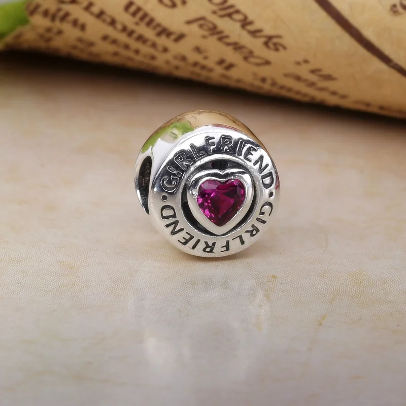 (image for) PANDORA Girlfriend, Clear CZ Charm - 792145CZ - View 3