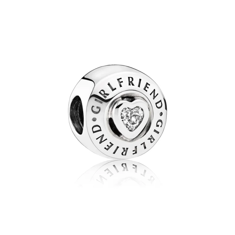 (image for) PANDORA Girlfriend, Clear CZ Charm - 792145CZ - Product Image