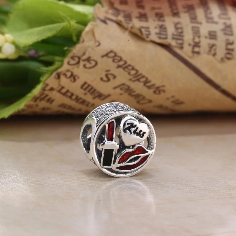 (image for) PANDORA Glamour Kiss Charm - 796324ENMX - View 2