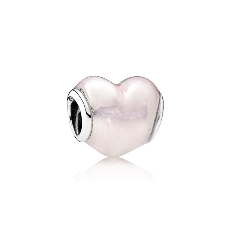 (image for) PANDORA Glittering Heart Charm - 791886EN113 - Product Image