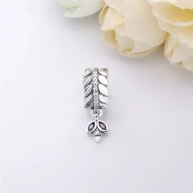 PANDORA Grains of Energy Clip, Clear CZ & Purple Enamel - 797591CZ PANDORA Grains of Energy Clip, Clear CZ & Purple Enamel - 797591CZ