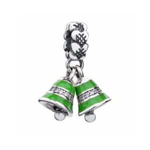 (image for) PANDORA Green Bells Pendant Charm - 791230A