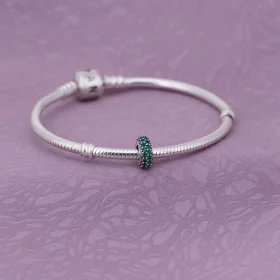 PANDORA Green Pavé Inspiration Charm Spacer - 791359CZN