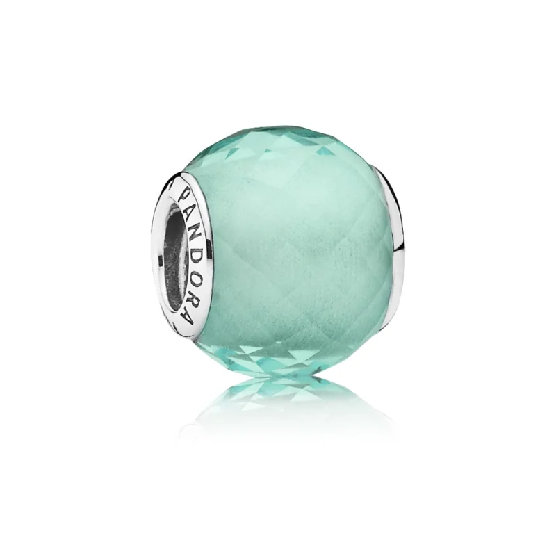 (image for) PANDORA Green Petite Facets Charm - 791499SGQ - Product Image