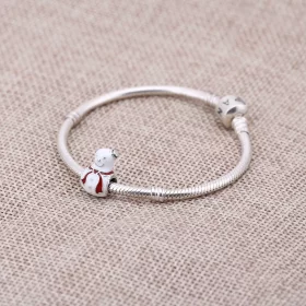 PANDORA Happy Snowman Charm - 791406ENMX PANDORA Happy Snowman Charm - 791406ENMX